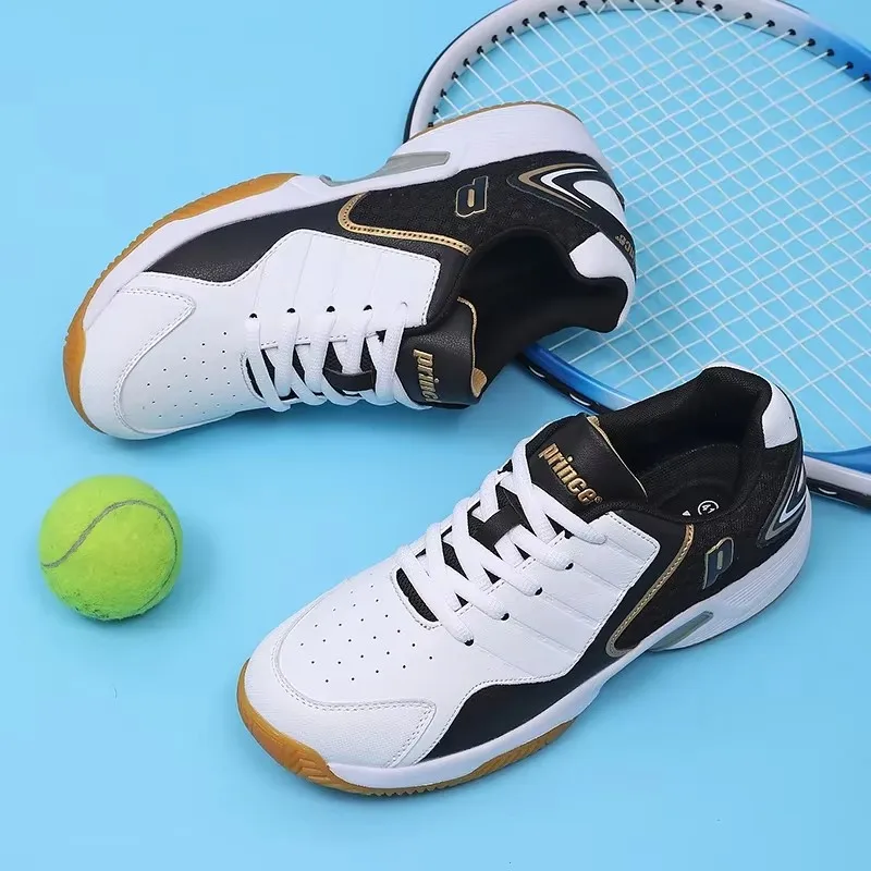 Badminton Vs Tennis - Profesjonalne skórzane buty do badmintona dla