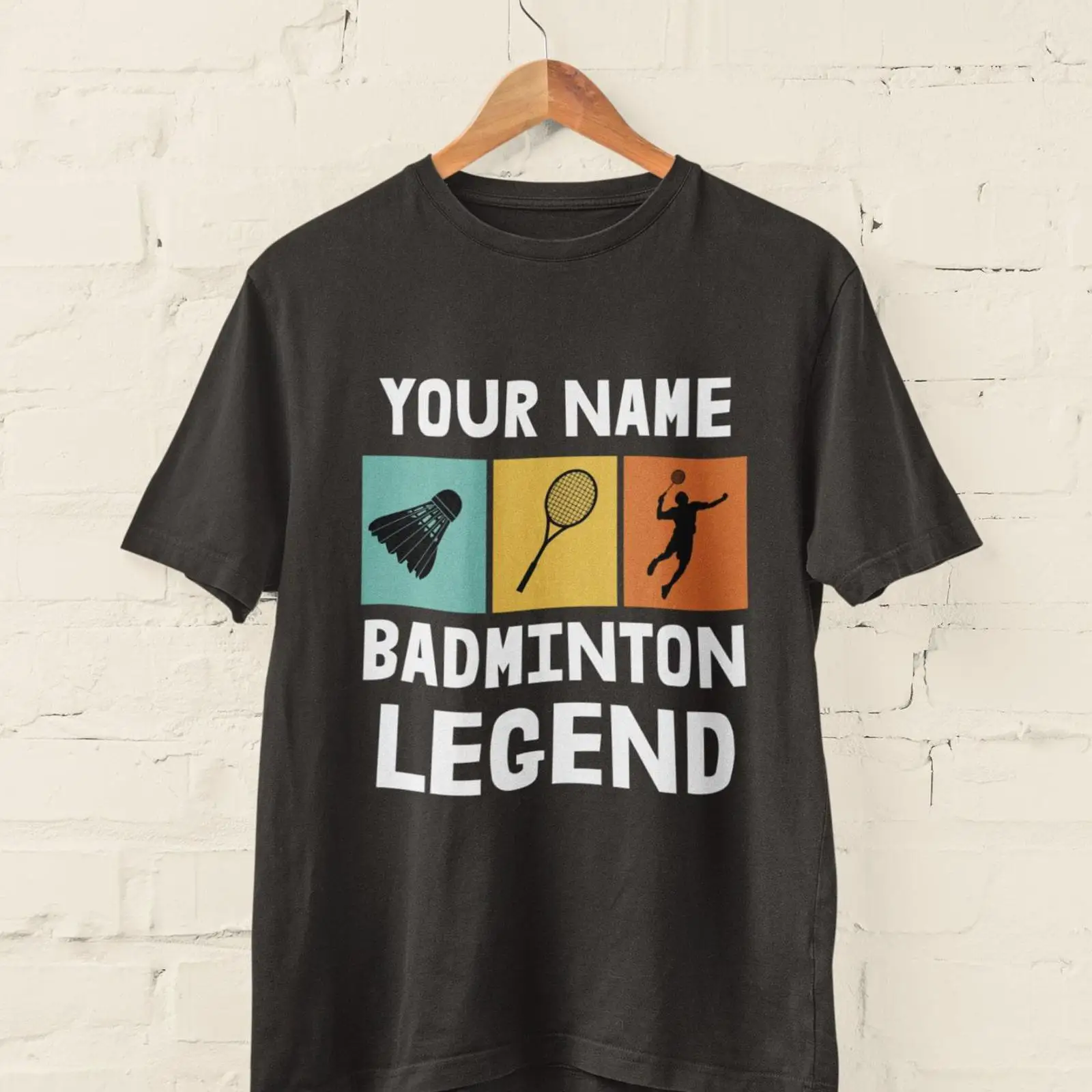 Spersonalizowana koszulka badm – Badminton Legend recenzja i cena